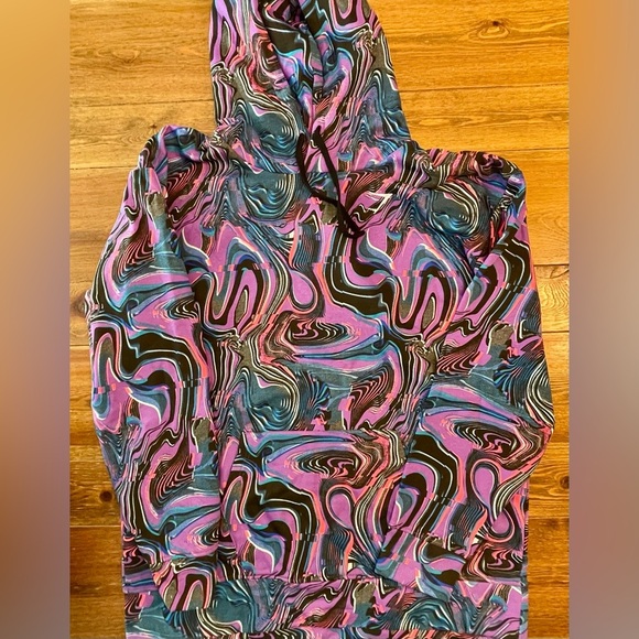 Gymshark | Geometric Hoodie | Purple Swirl | XXL Tall Unisex - Picture 2 of 6
